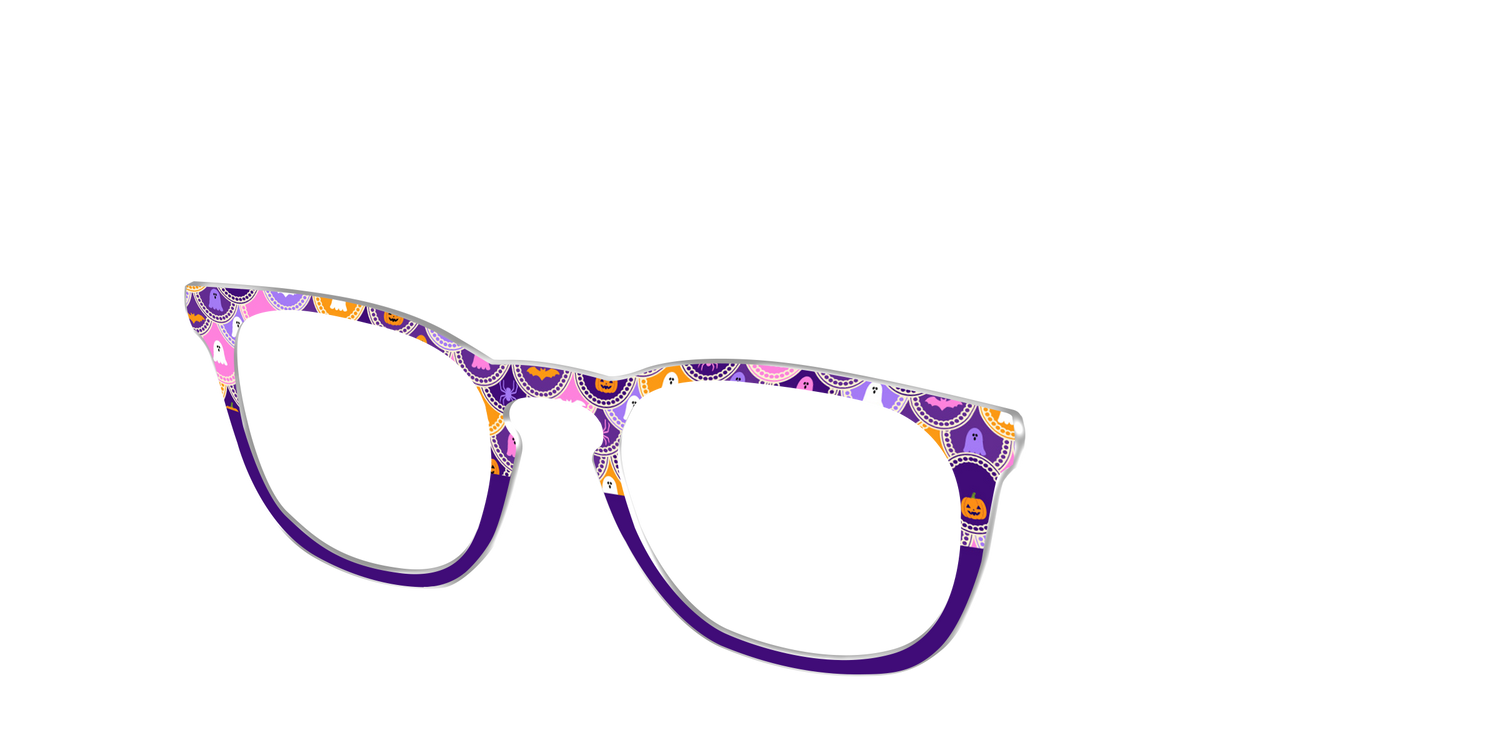 The Spooky Scallop Split - Angle Top Image - Pair Eyewear