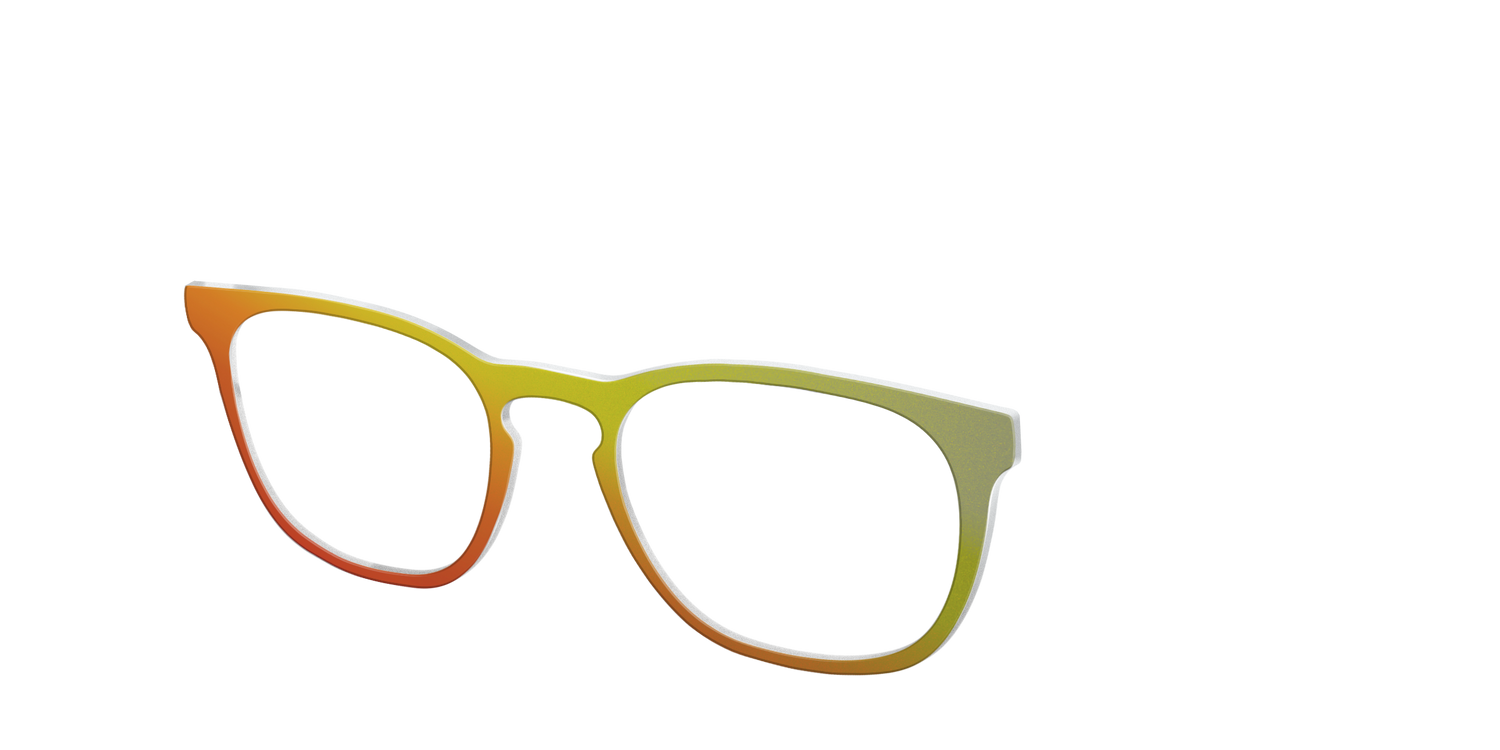 The Sunrise Ombre - Angle Top Image - Pair Eyewear