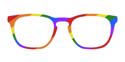 The Traditional Pride Flag - Front Top Thumbnail - Pair Eyewear