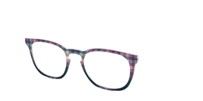 The Tranquil Gingham - Angle Top Thumbnail - Pair Eyewear