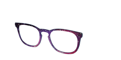 The Twilight Sky with Holographic Glitter - Angle Top Thumbnail - Pair Eyewear