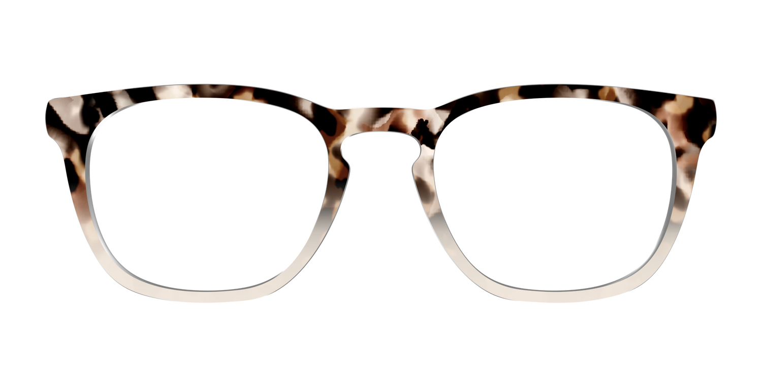 The Vanilla Latte Tortoise - Front Top Image - Pair Eyewear