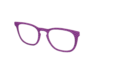 The Violet Herringbone - Angle Top Thumbnail - Pair Eyewear