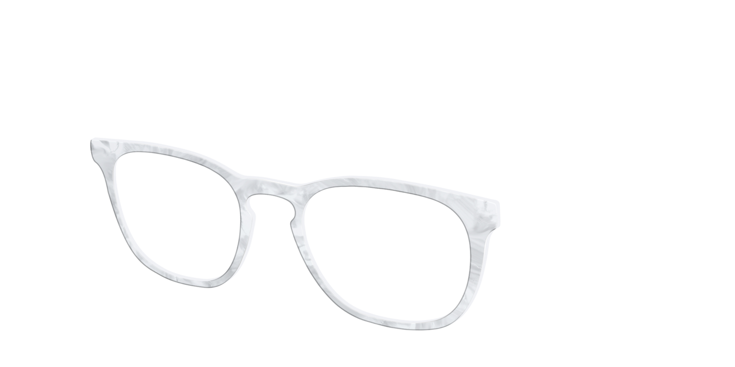 The White Pearlescent - Angle Top Image - Pair Eyewear