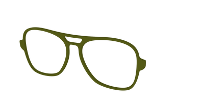The Army Green - Angle Top Thumbnail - Pair Eyewear