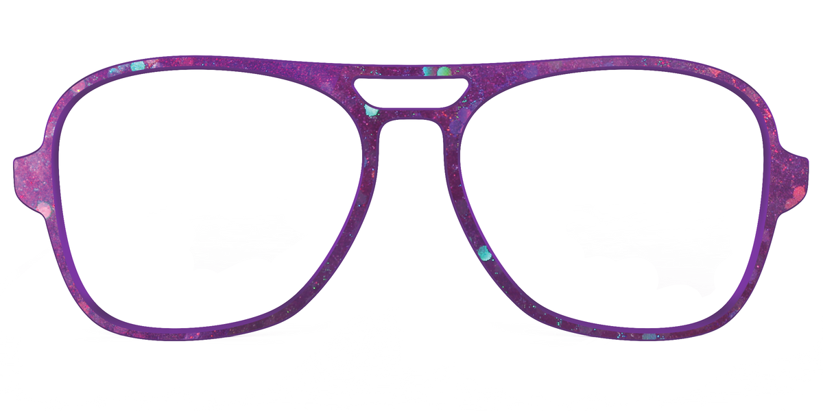 The Berry Jam Hexagons - Front Top Image - Pair Eyewear