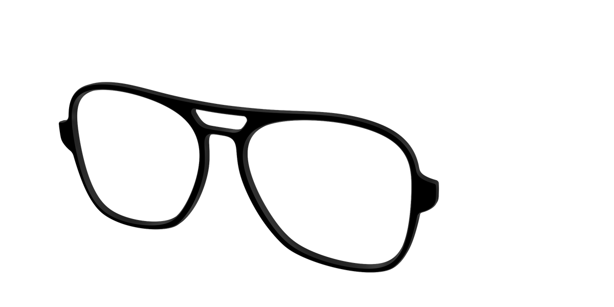 The Black - Angle Top Image - Pair Eyewear