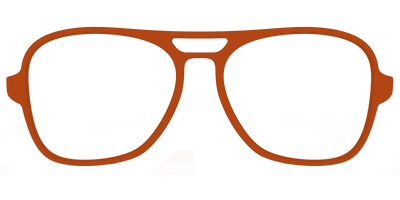 The Burnt Orange - Front Top Thumbnail - Pair Eyewear