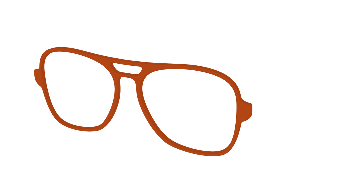 The Burnt Orange - Angle Top Image - Pair Eyewear