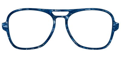 The Deep Slate Pearl Marble - Front Top Thumbnail - Pair Eyewear