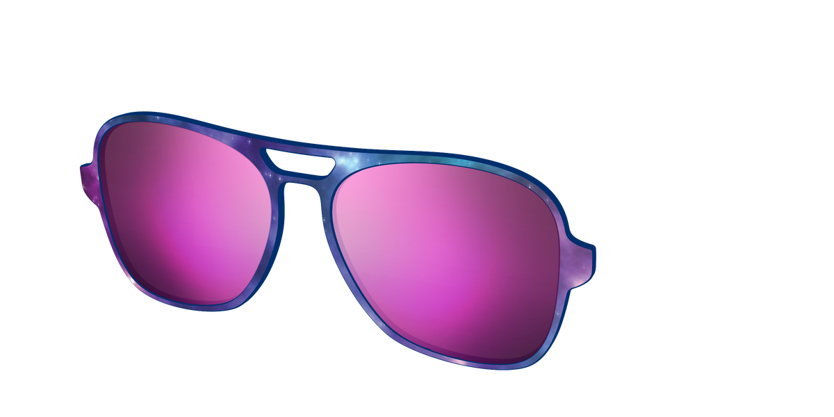 The Polarized Galaxy Sun Top - Angle Top Image - Pair Eyewear