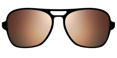 The Polarized Gold Reflective Sun Top - Front Top Thumbnail - Pair Eyewear