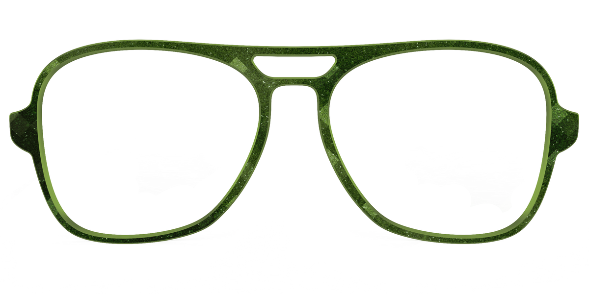 The Olive Geo - Front Top Image - Pair Eyewear