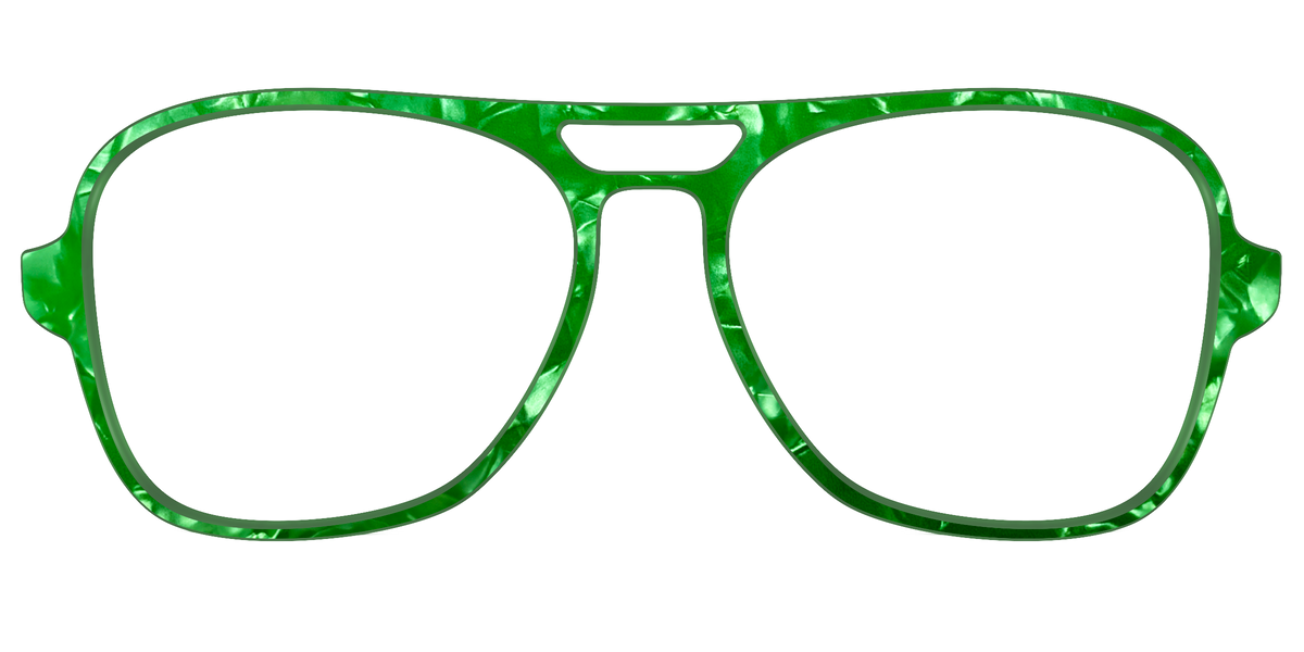 The Peridot Pearl Marble - Front Top Image - Pair Eyewear