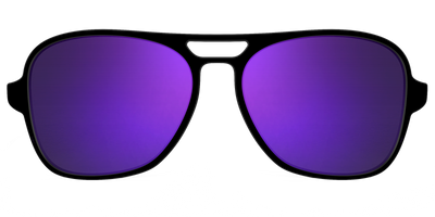 The Polarized Purple Reflective Sun Top - Front Top Thumbnail - Pair Eyewear