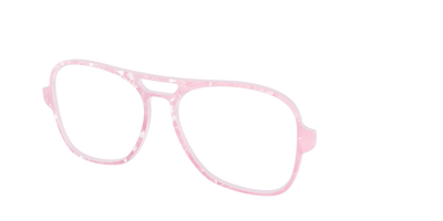 The Rose Quartz Pearl Marble - Angle Top Thumbnail - Pair Eyewear