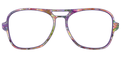 The Silver Foil Starry Sky - Front Top Thumbnail - Pair Eyewear