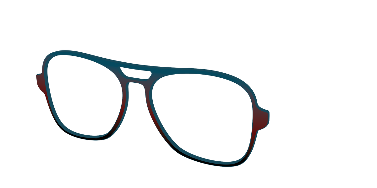 The Teal to Espresso Gradient - Angle Top Image - Pair Eyewear