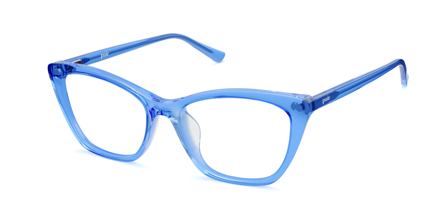 The Wanda - Lensless - Angle Base Image - Pair Eyewear