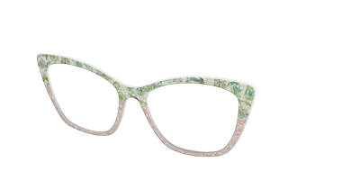 The Almond Blossom Split - Angle Top Thumbnail - Pair Eyewear
