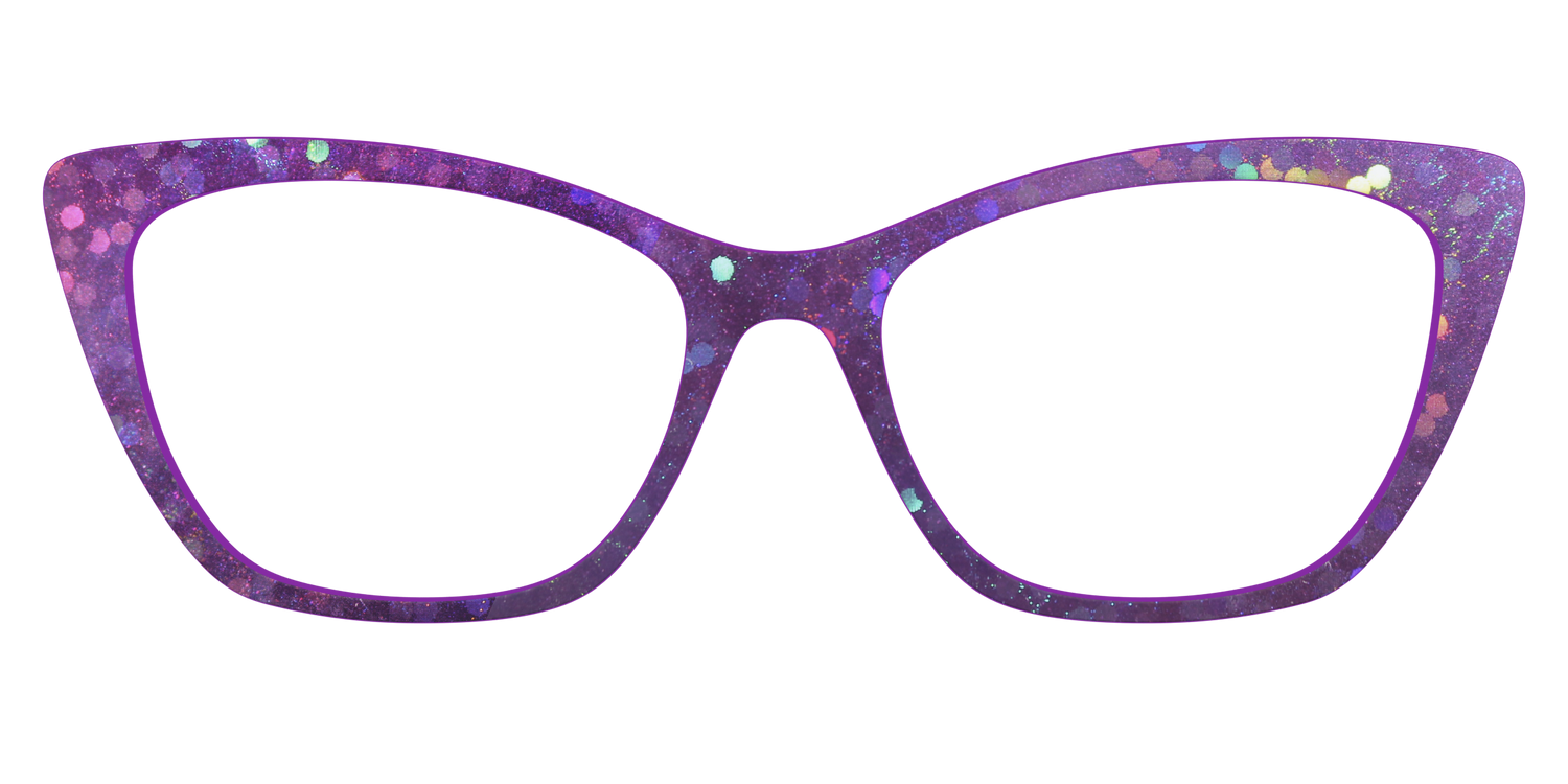 The Berry Jam Hexagons - Front Top Image - Pair Eyewear