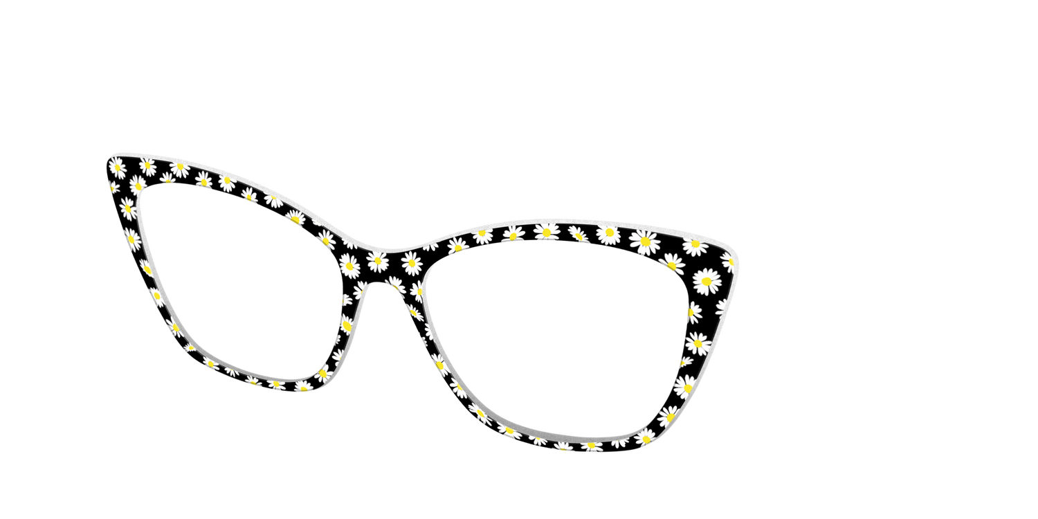 The Black Daisy - Angle Top Image - Pair Eyewear