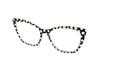 The Black Daisy - Angle Top Thumbnail - Pair Eyewear