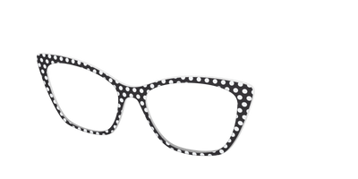 The Black Polka Dots - Angle Top Thumbnail - Pair Eyewear