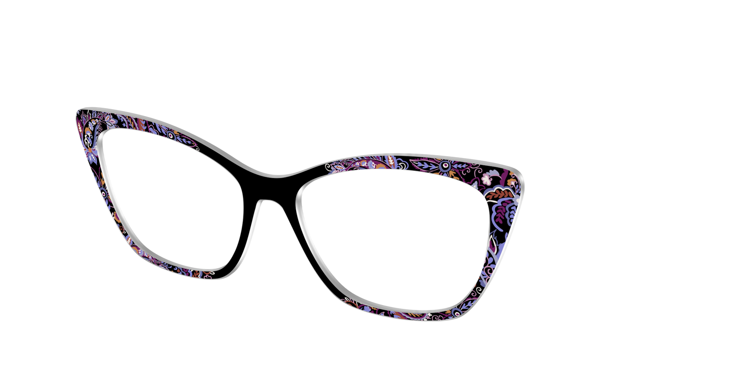 The Blooming Paisley - Angle Top Image - Pair Eyewear