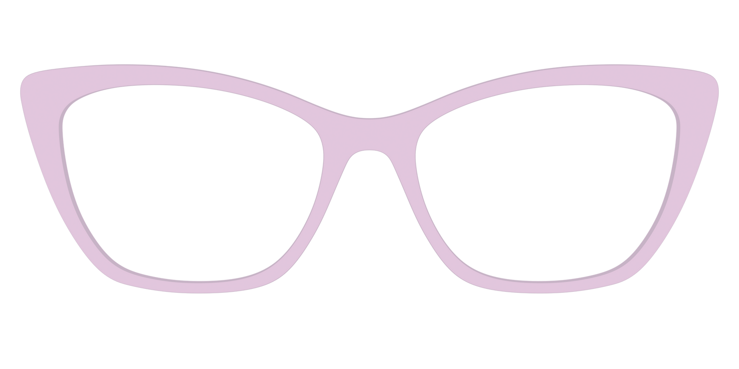 The Blush - Front Top Image - Pair Eyewear