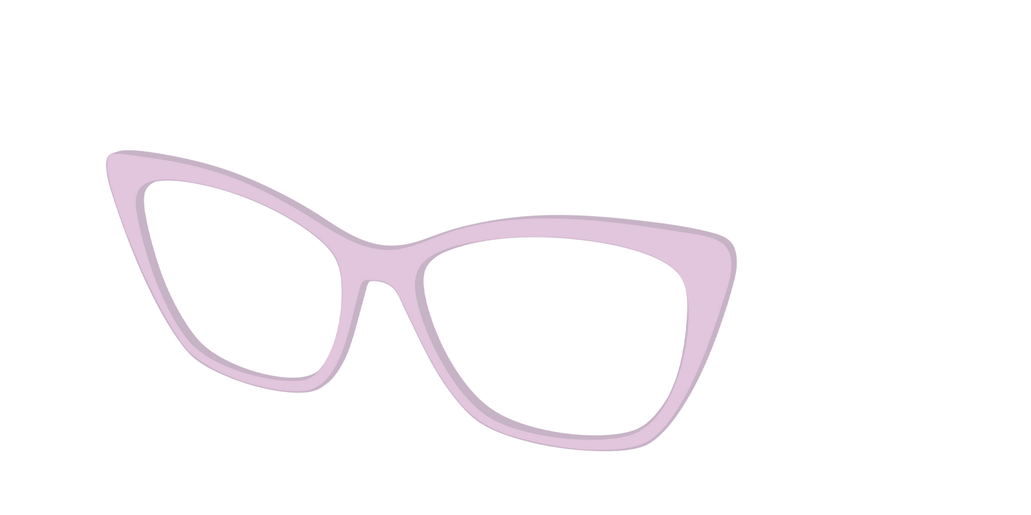 The Blush - Angle Top Image - Pair Eyewear
