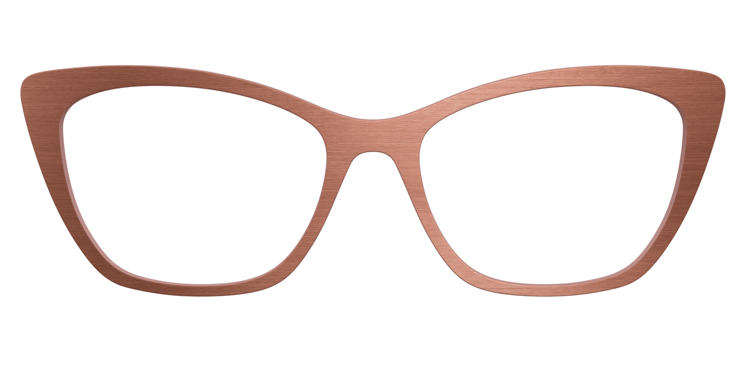 The Brushed Champagne - Front Top Image - Pair Eyewear