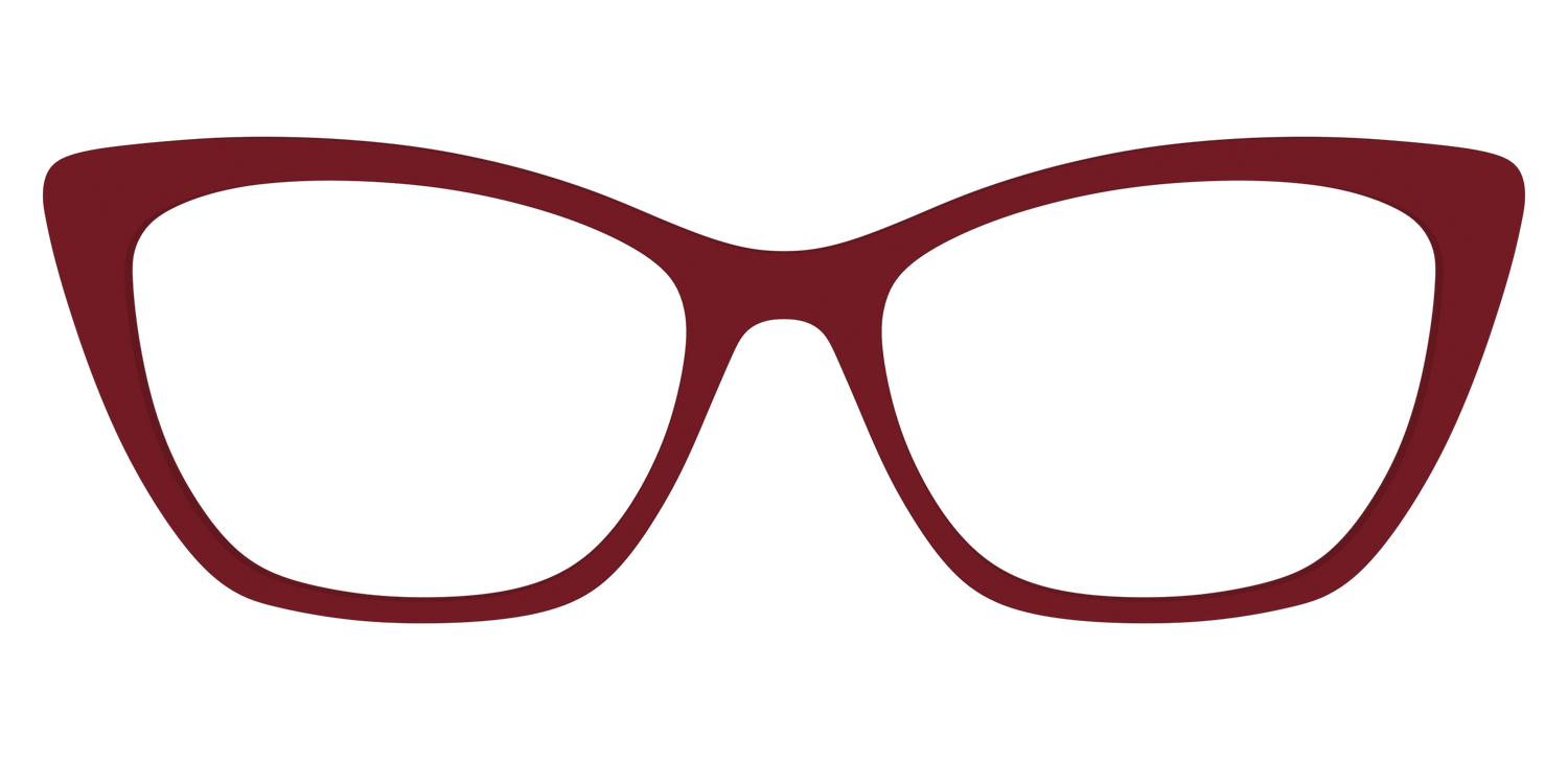 The Burgundy - Front Top Image - Pair Eyewear