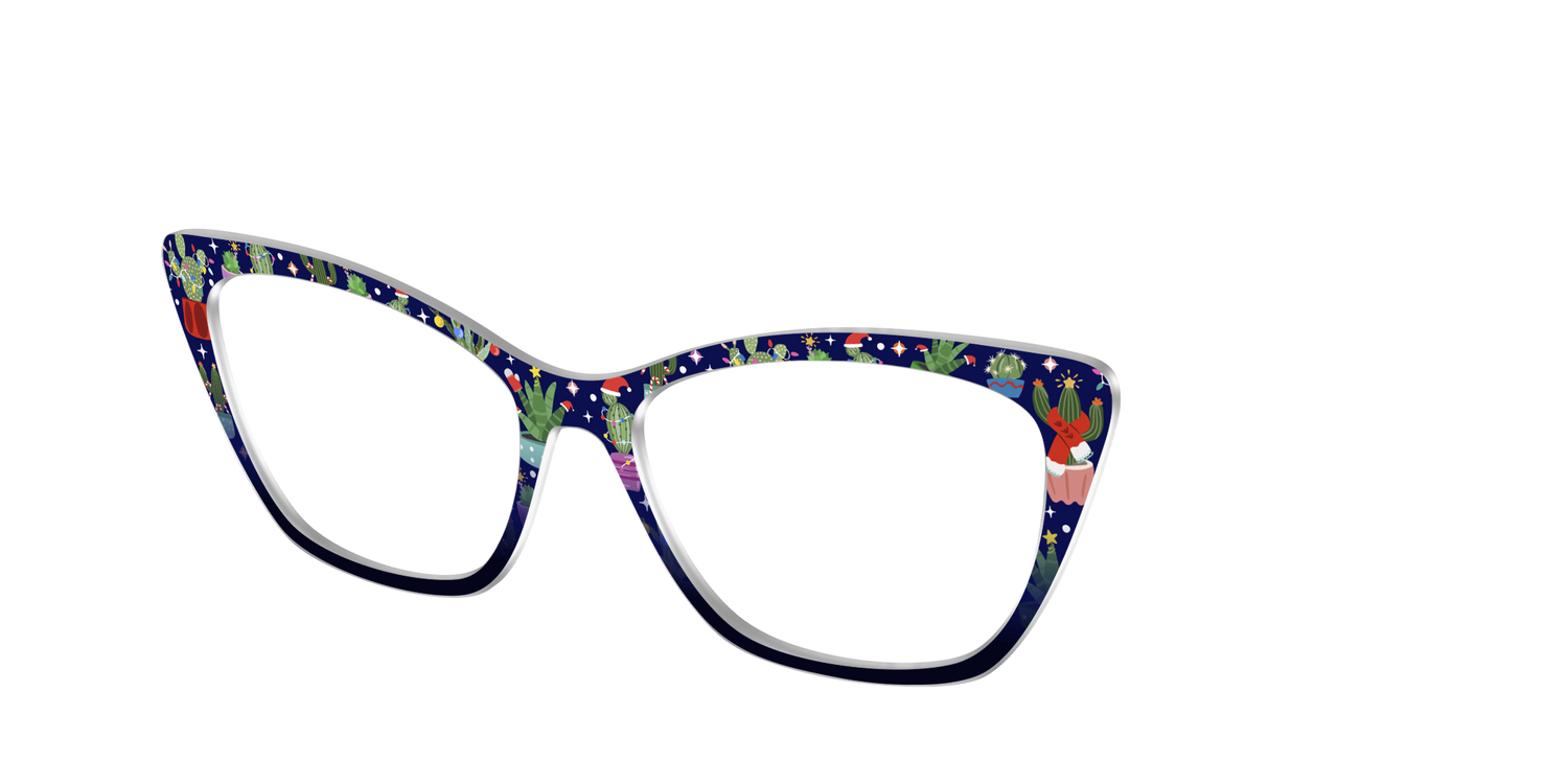 The Christmas Cacti - Angle Top Image - Pair Eyewear