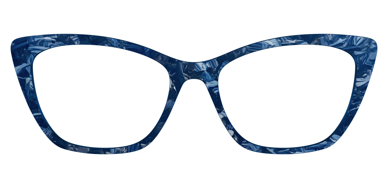 The Deep Slate Pearl Marble - Front Top Image - Pair Eyewear
