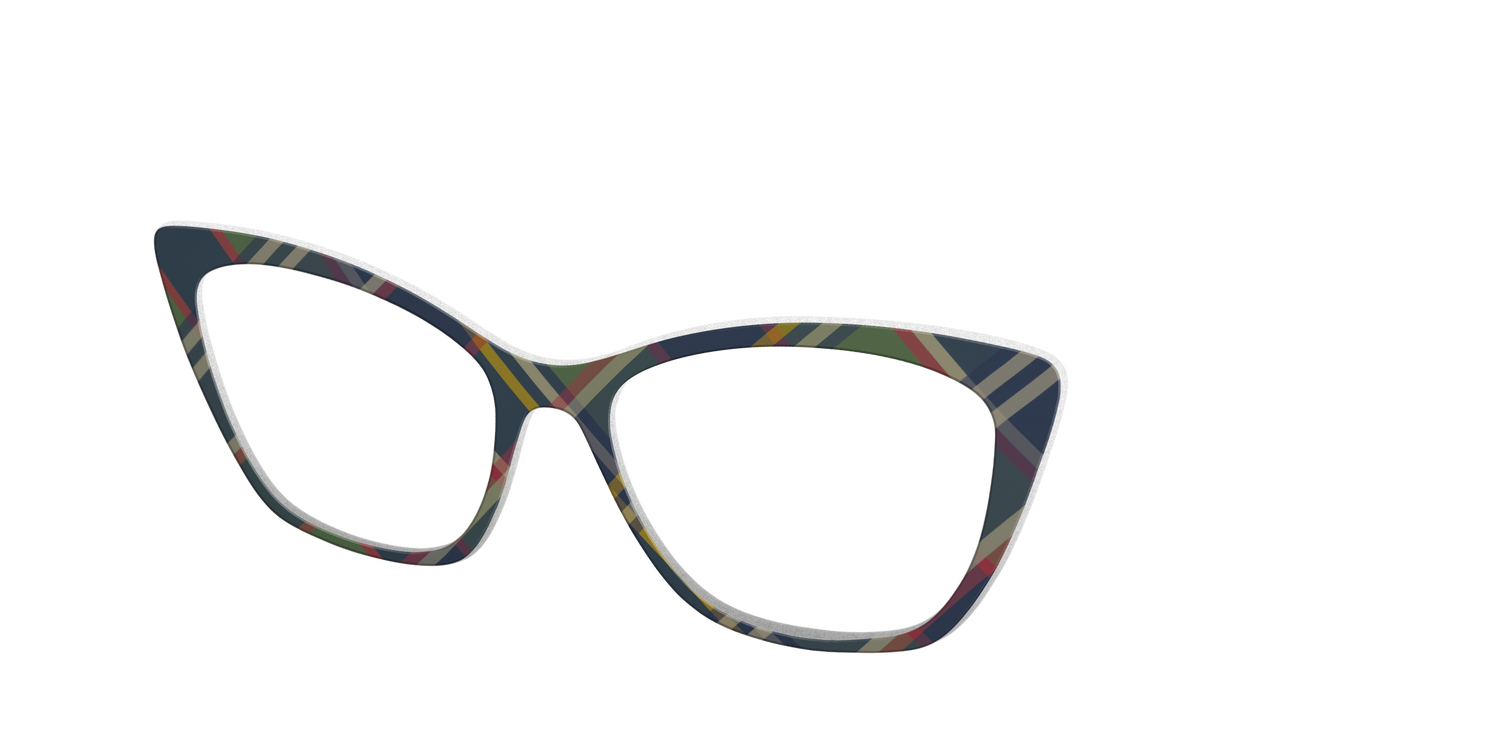 The Flannel Plaid - Angle Top Image - Pair Eyewear