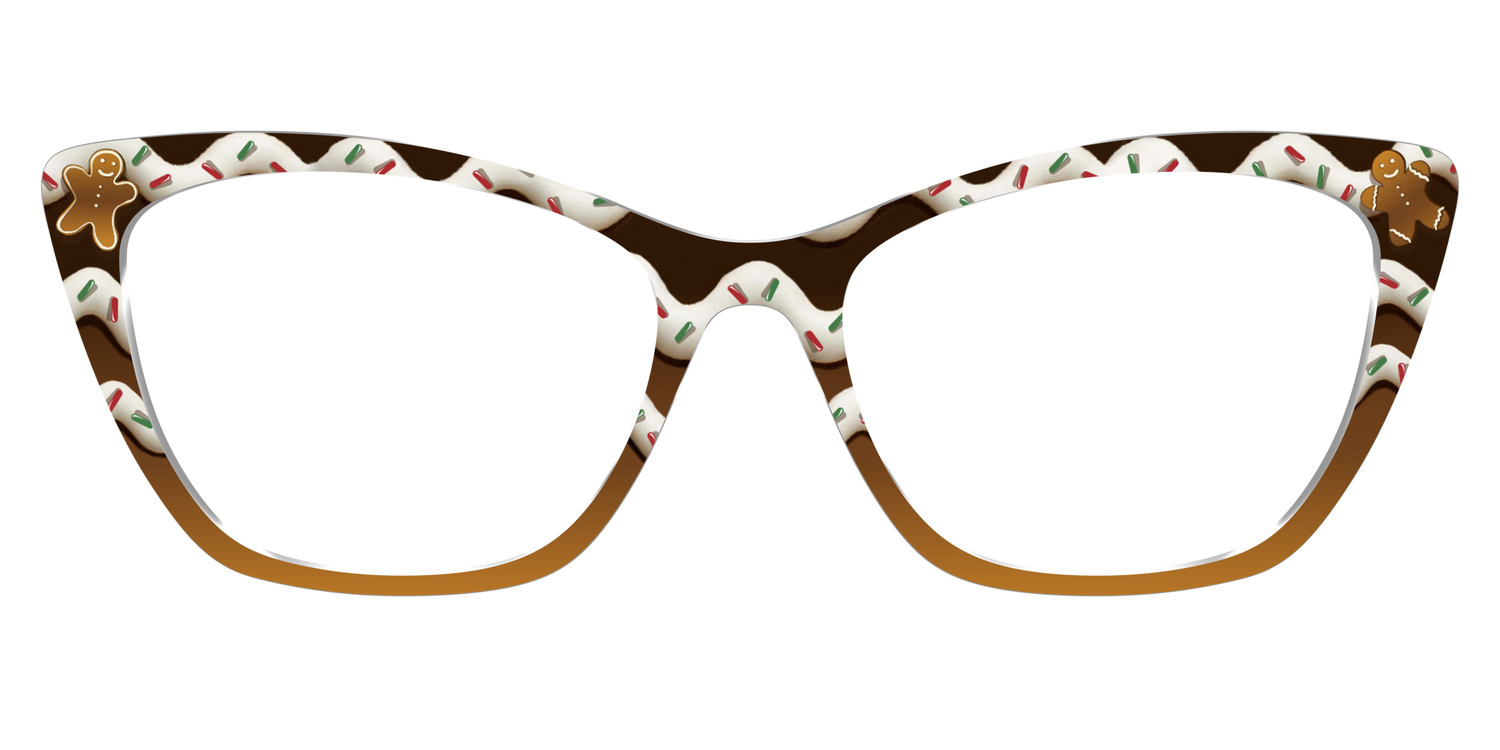 The Gingerbread Piping - Front Top Image - Pair Eyewear