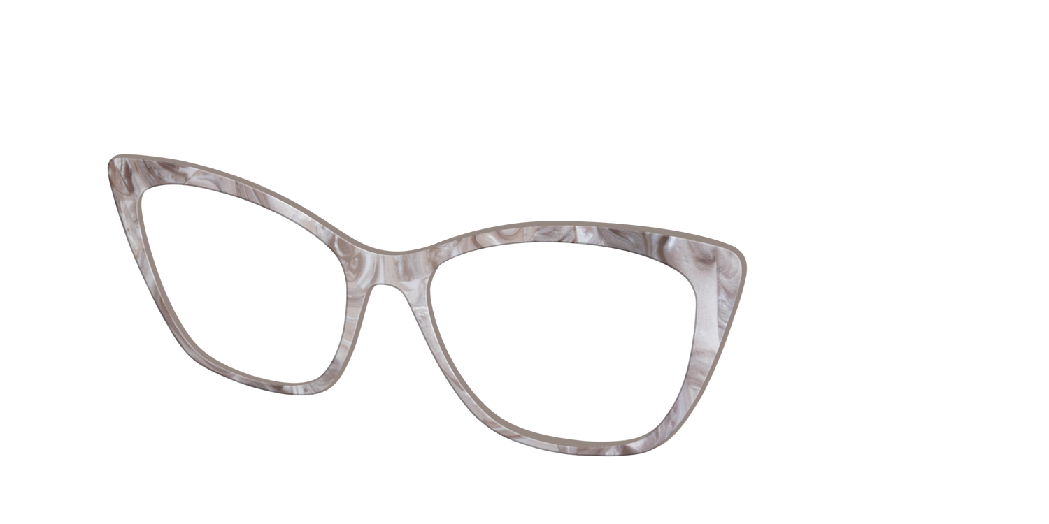 The Gray Marble - Angle Top Image - Pair Eyewear