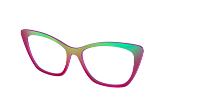 The Guava Ombre - Angle Top Thumbnail - Pair Eyewear