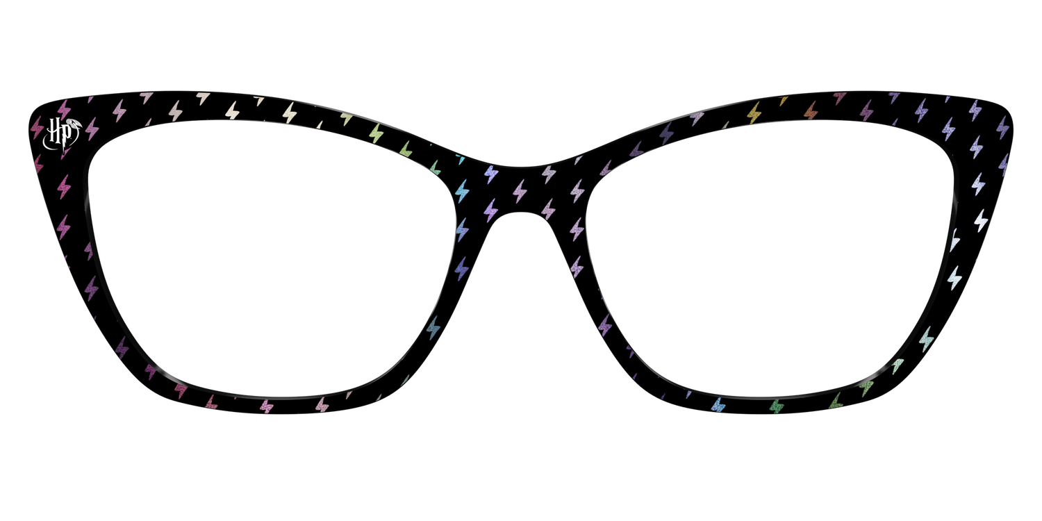 The Holographic Lightning Bolts - Front Top Image - Pair Eyewear