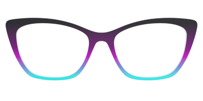 The Licorice to Seafoam Gradient - Front Top Thumbnail - Pair Eyewear