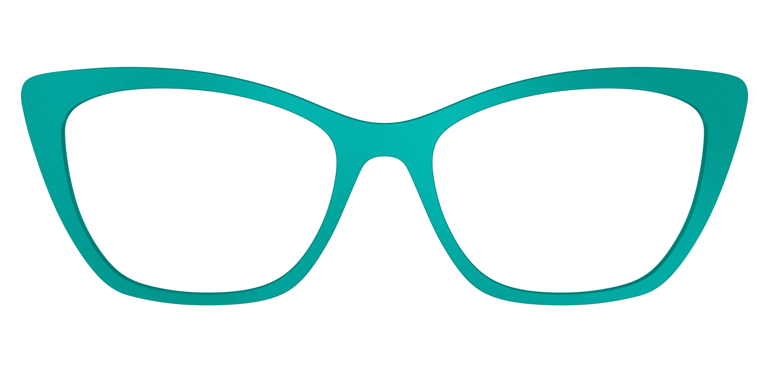 The Matte Jade - Front Top Image - Pair Eyewear