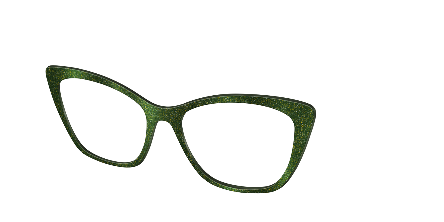 The Olive Shimmer - Angle Top Image - Pair Eyewear