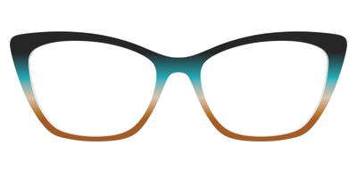 The Onyx to Rust Gradient - Front Top Thumbnail - Pair Eyewear