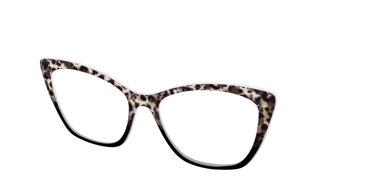 The Party Animal Tortoise - Angle Top Image - Pair Eyewear