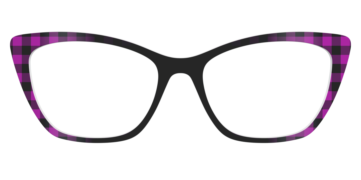 The Reimagined Plaid - Front Top Image - Pair Eyewear