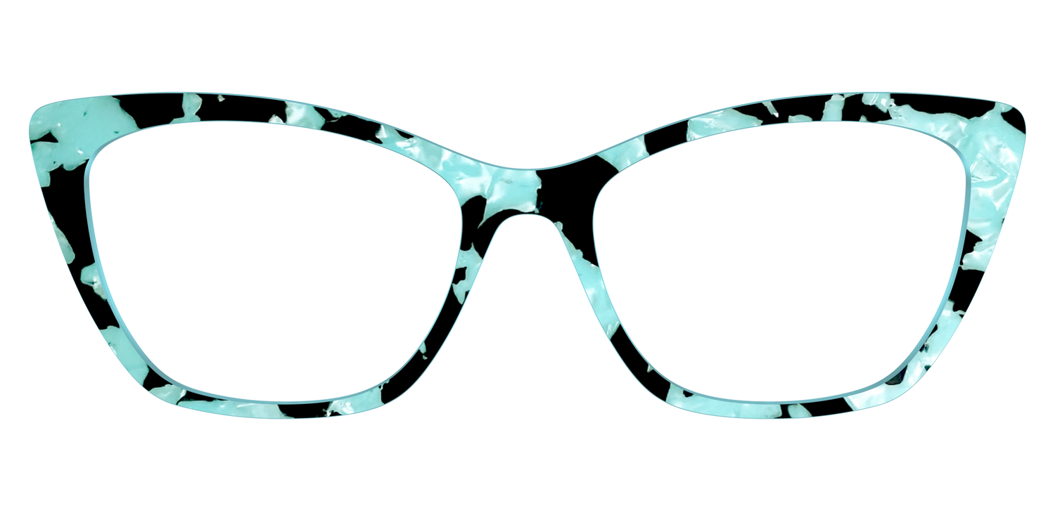 The Robin's Egg Pearl Tortoise - Front Top Image - Pair Eyewear