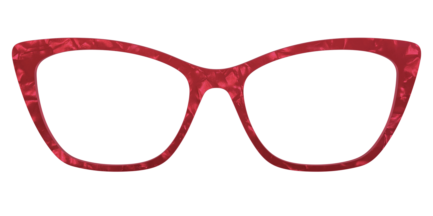 The Ruby Pearl Marble - Front Top Image - Pair Eyewear