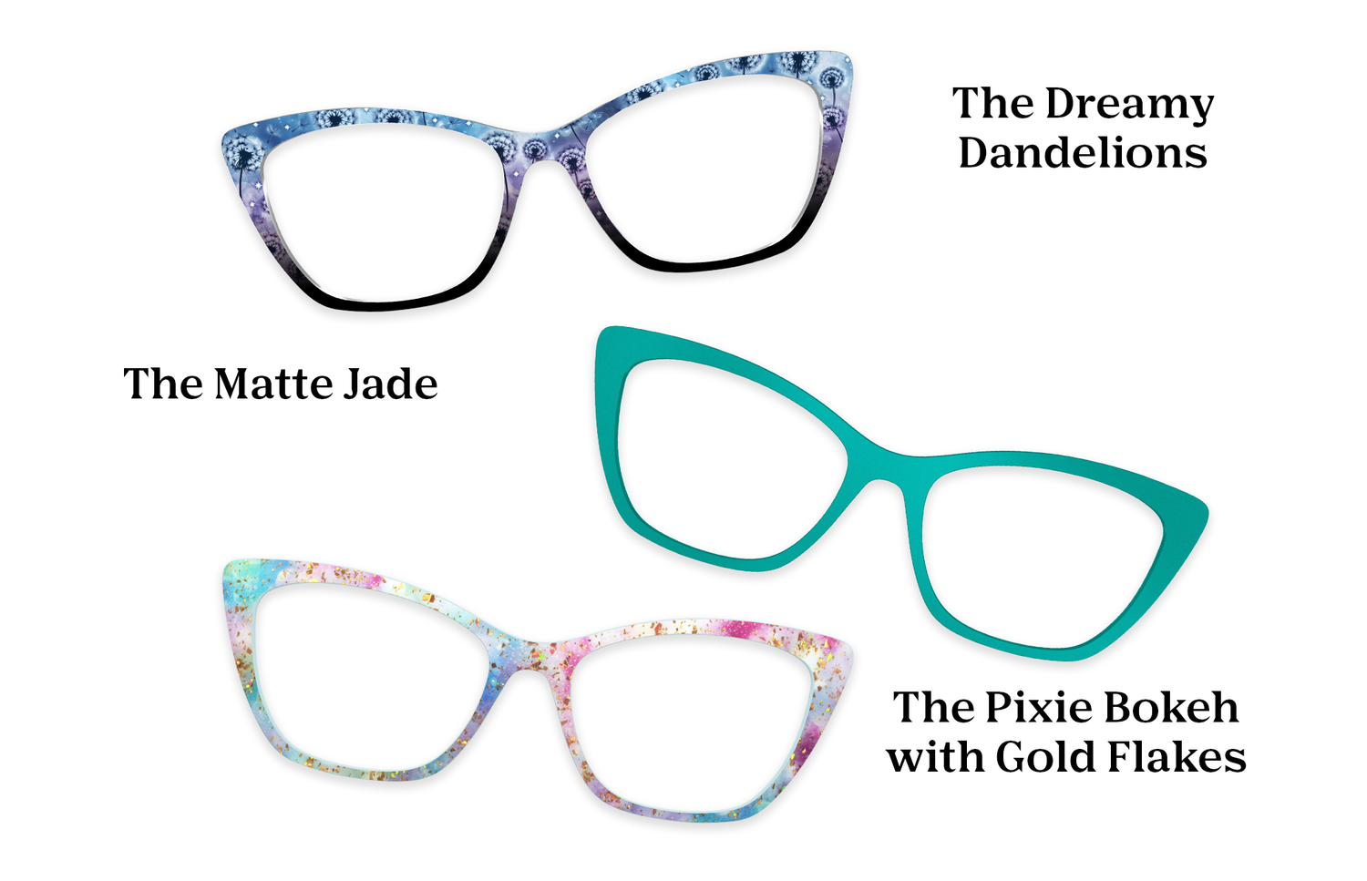 The Wanda - Seafoam Clear - Pairing Set - Pair Eyewear