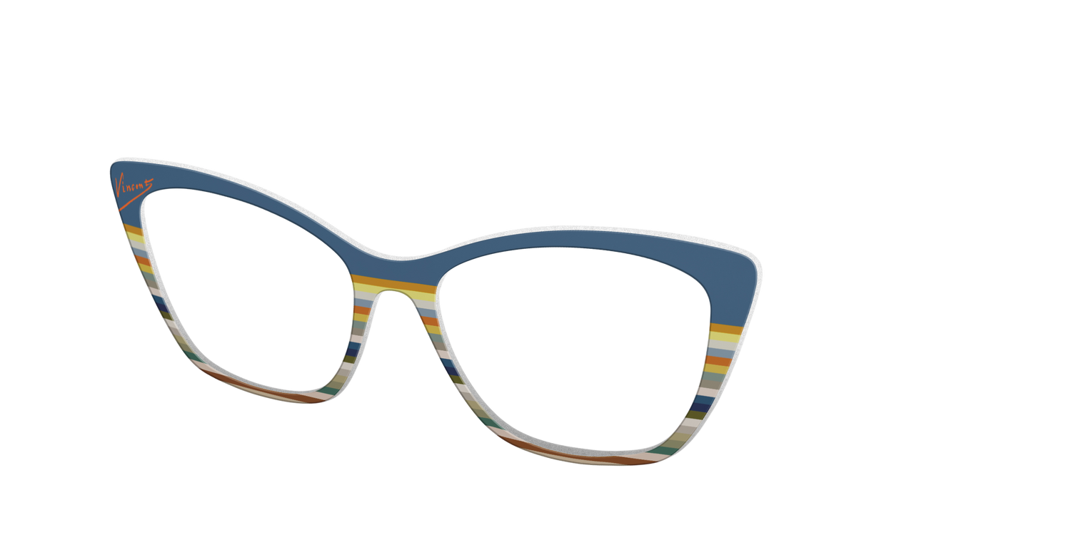 The Vincent Stripes - Angle Top Image - Pair Eyewear